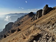 Rifugio Rosalba (1730 m) ad anello con vento-31genn22 - FOTOGALLERY